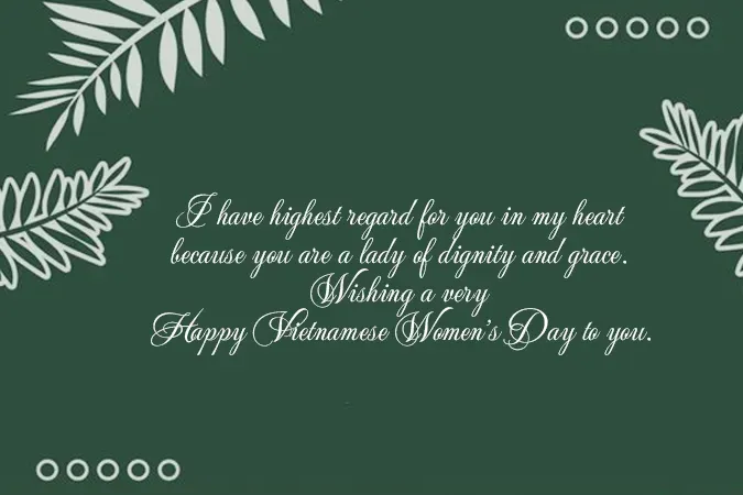 Hình ảnh một tấm thiệp chúc mừng 20/10 với thiết kế hoa hồng sang trọng và tinh tế