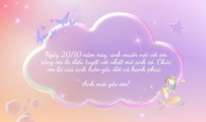 Lời chúc gửi đến người yêu ở xa mang theo nỗi nhớ và tình cảm chân thành