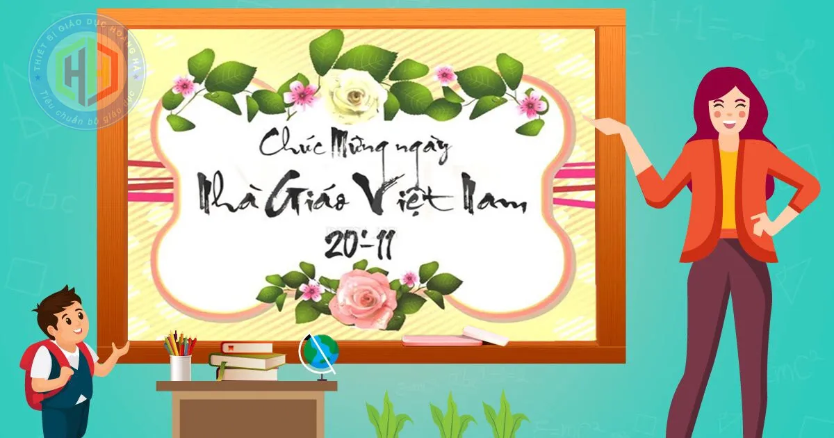 2. Lời chúc 20-11 của các bé dành cho cô giáo mầm non