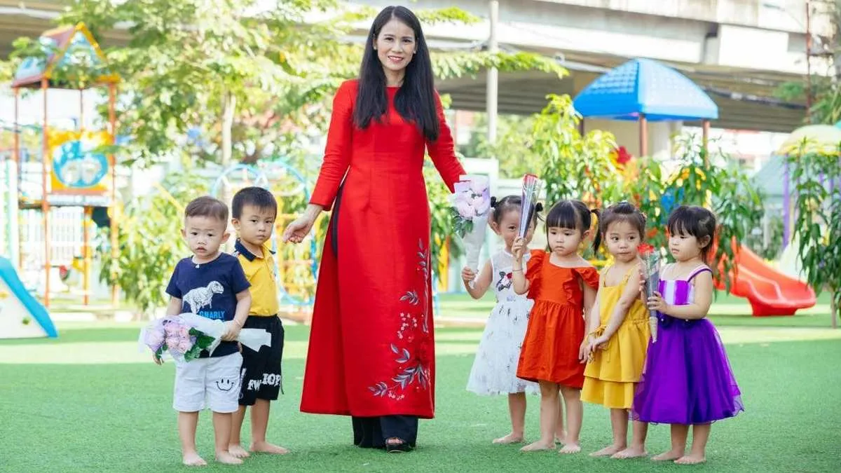 Lời chúc 20-11 của phụ huynh dành tặng giáo viên mầm non