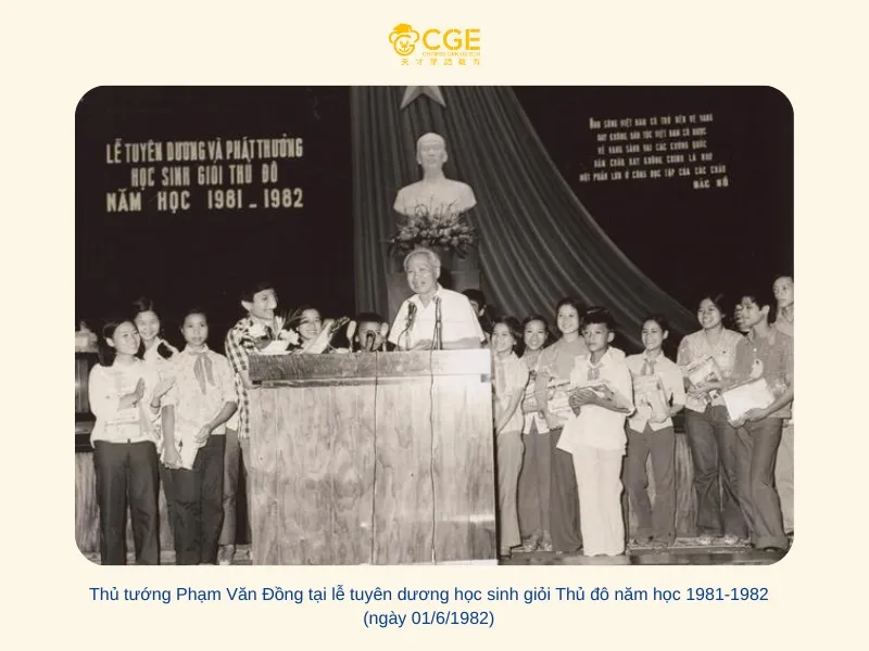 Lời chúc ngắn gọn nhưng chứa đựng tình cảm to lớn của học trò