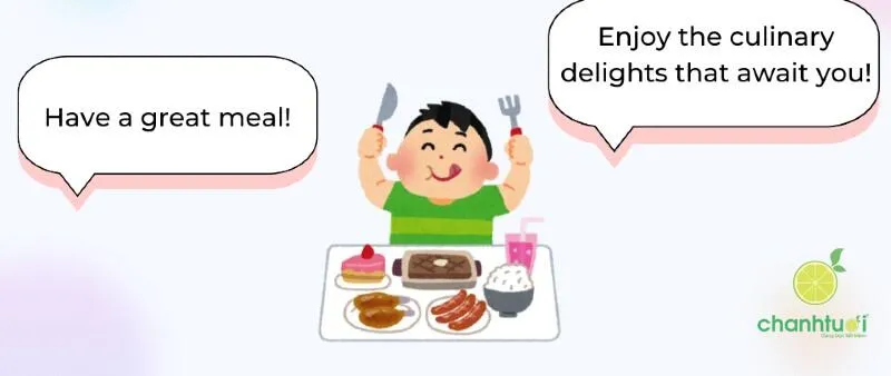 Những câu tiếng Anh tinh tế thay cho lời chúc bữa tối ngon miệng hàng ngày