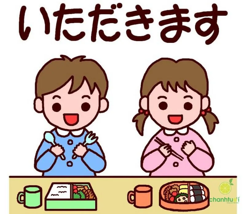 Văn hóa Nhật Bản trong cách gửi lời chúc bữa tối ngon miệng và lịch sự
