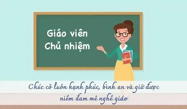 Lời Chúc 20 Tháng 11 Cô Giáo Chủ Nhiệm