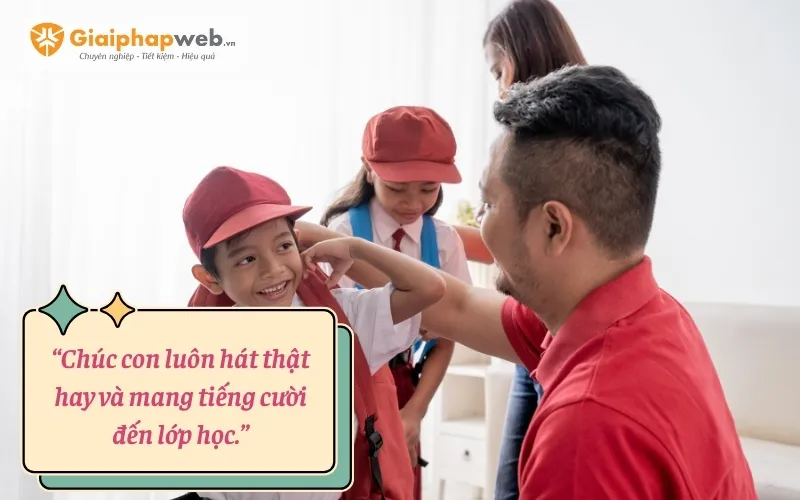 Sự tự tin giúp bé trai khẳng định bản thân trong lớp học