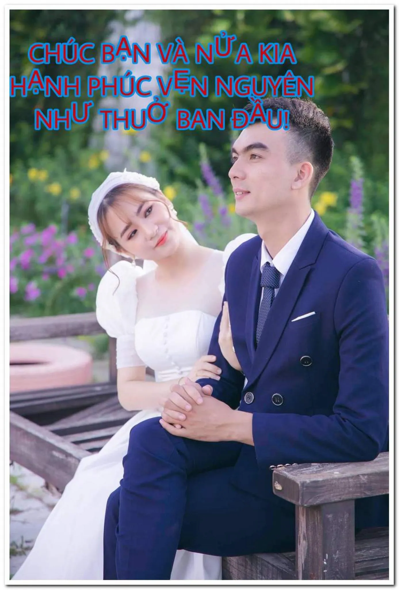 Lời chúc đám cưới tuy ngắn gọn nhưng đong đầy tình cảm chân thành