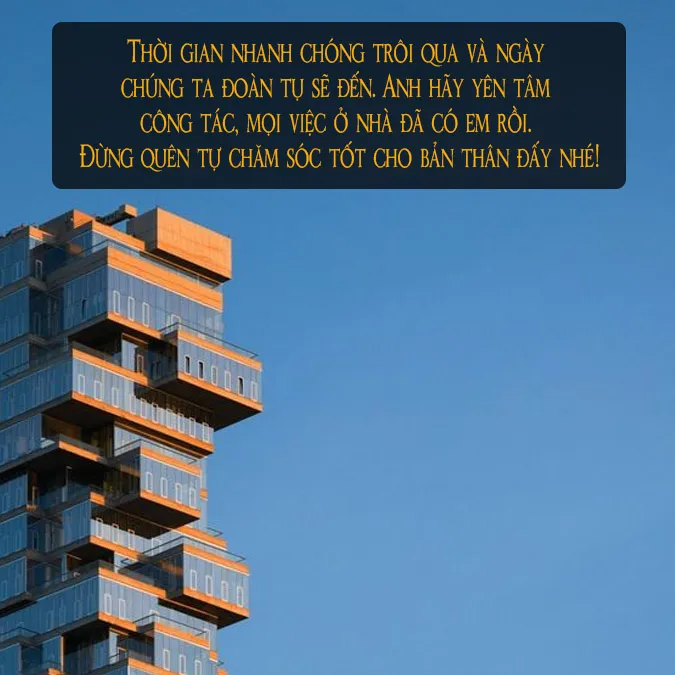 Lời chúc người thân đi làm xa bình an và thành công