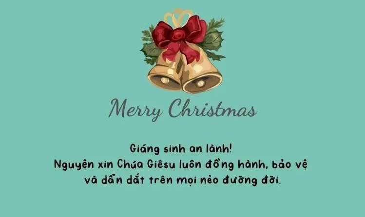 lời chúc giáng sinh cho các sơ