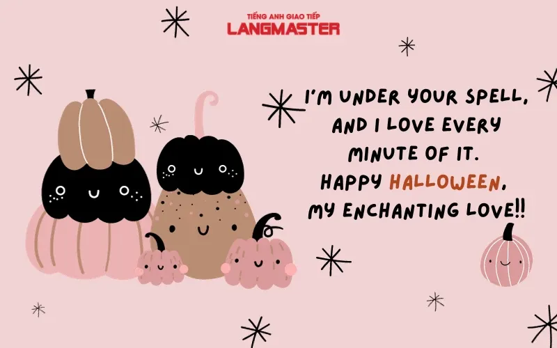Những lời chúc Halloween bằng tiếng Anh lãng mạn dành cho các cặp đôi