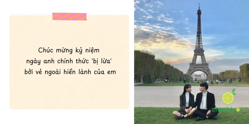 Gửi gắm lời chúc 100 ngày yêu nhau để bày tỏ lòng chân thành đối với nửa kia