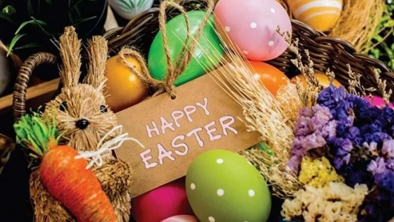 Love, peace and joy came down on earth on Easter day to make you happy and cheerful. Happy Easter my baby! I love you so much!