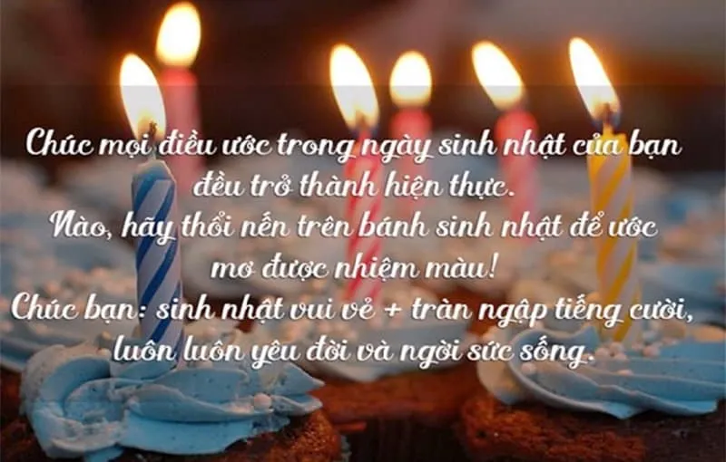 Cách chọn lời chúc sinh nhật hay nhất cho bạn để tạo bất ngờ