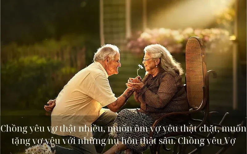 Chồng yêu vợ thật nhiều, muốn ôm vợ yêu thật chặt, muốn tặng vợ yêu với những nụ hôn thật sâu. Chồng yêu Vợ