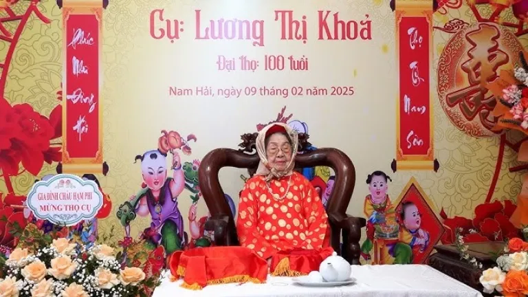 lời chúc thọ 100 tuổi