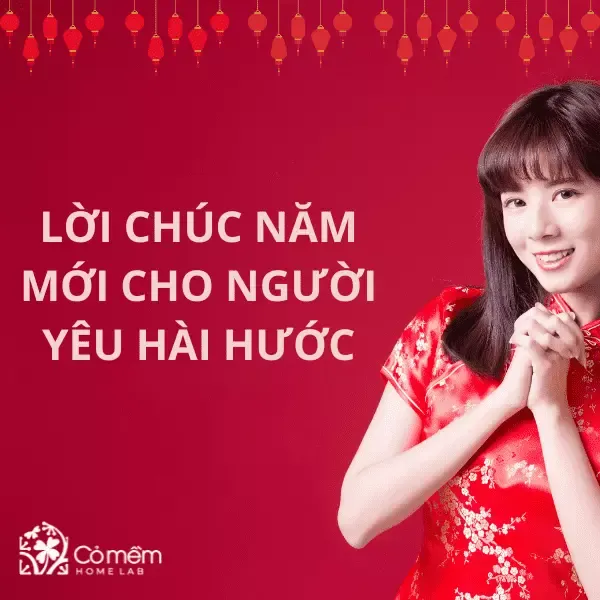 lời chúc năm mới cho người yêu hài hước giúp xua tan mệt mỏi năm cũ