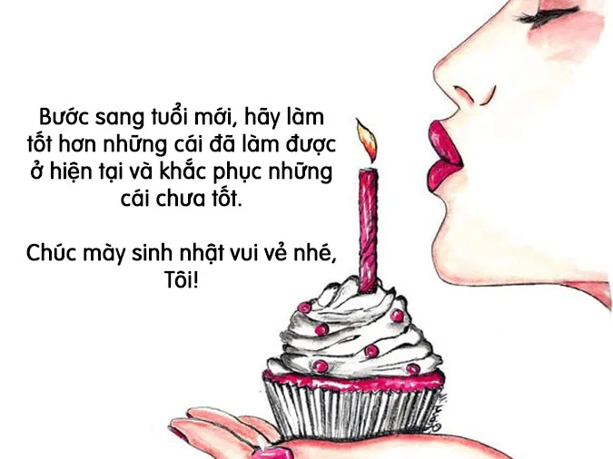Những dòng trạng thái chúc mừng sinh nhật bản thân giúp lan tỏa năng lượng tích cực