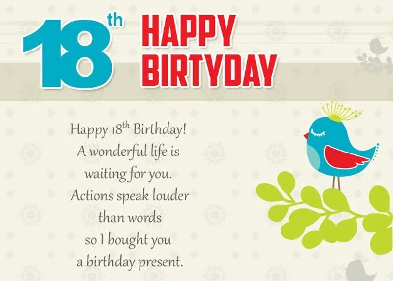 Lời chúc sinh nhật tuổi 18 mang lại niềm vui và sự khích lệ cho các bạn trẻ