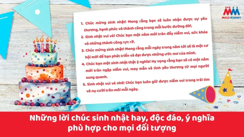 Lời Chúc Sinh Nhật Bằng Tiếng Anh Hay Nhất Cho Mọi Đối Tượng