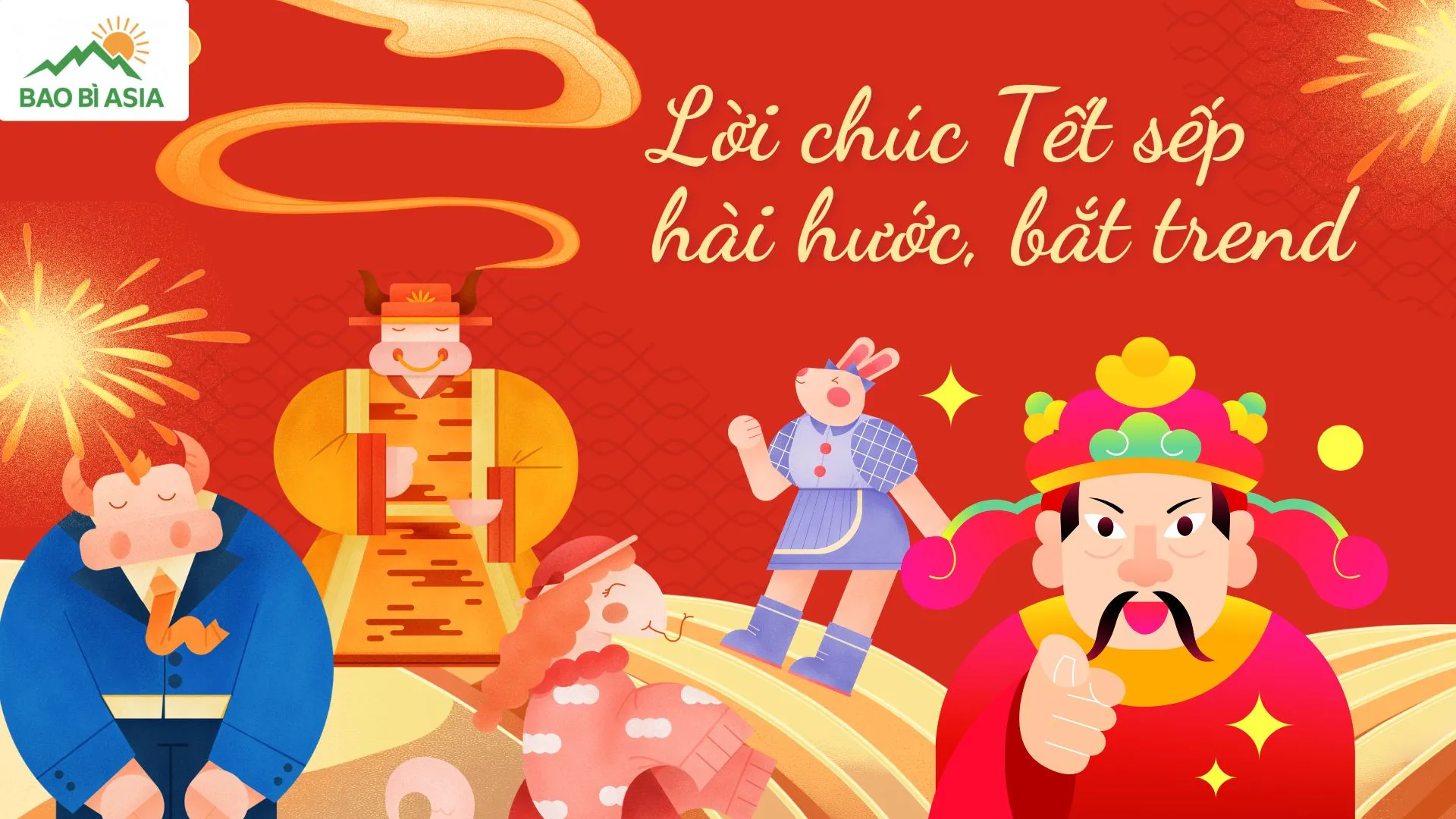 Lời chúc tết sếp hay nhất và hài hước cho năm mới Bính Ngọ