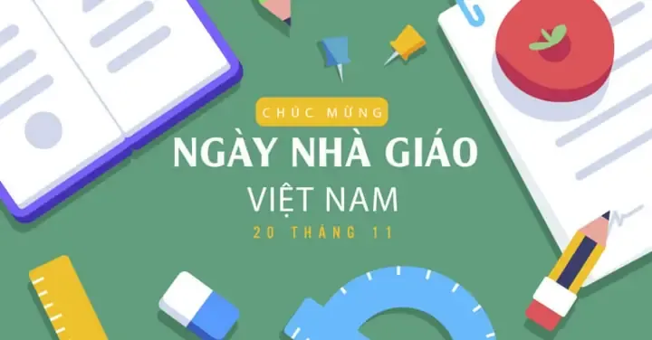 Hình ảnh thiệp chúc mừng ngày nhà giáo 20/11 đầy ý nghĩa
