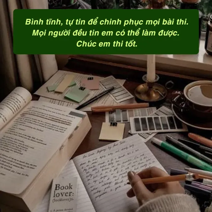 Sĩ tử cần giữ vững tâm lý bình tĩnh và tự tin trước khi bước vào phòng thi