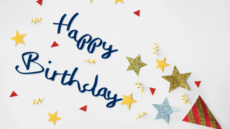 Câu chúc sinh nhật bằng tiếng Anh hiện đại và đầy ý nghĩa
