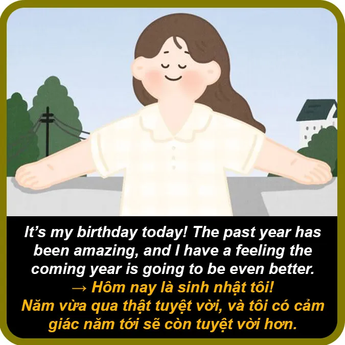 Niềm vui sinh nhật giúp xua tan những áp lực và mệt mỏi trong cuộc sống