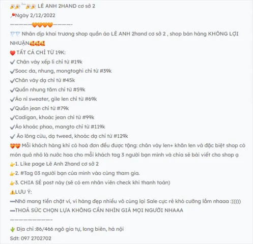 Mẫu thiết kế thông báo khai trương cửa hàng ấn tượng cho các chủ quán