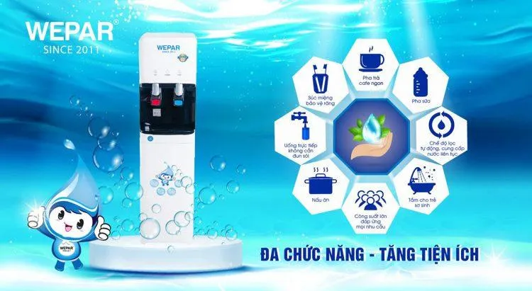 Wepar cung cấp giải pháp lọc nước toàn diện với chính sách hỗ trợ đại lý cực kỳ hấp dẫn