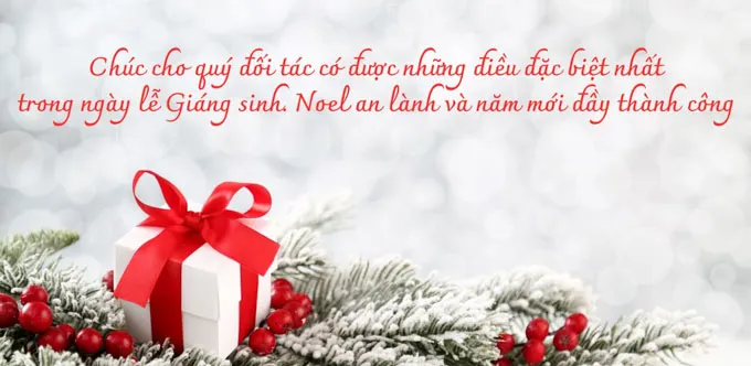 Lời chúc Giáng sinh gửi tới đối tác khẳng định sự hợp tác bền lâu