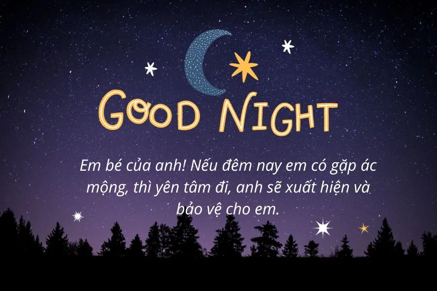 Lời chúc ngủ ngon cho bạn gái lãng mạn giúp tình cảm thêm gắn kết