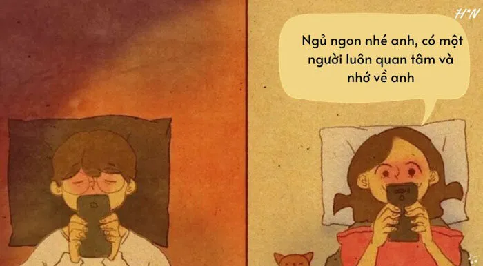 Lời chúc ngủ ngon đốn tim bạn trai giúp chàng luôn nhớ về bạn