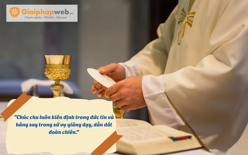 Các vị linh mục luôn là những người dẫn dắt đức tin đầy nhiệt thành cho cộng đoàn