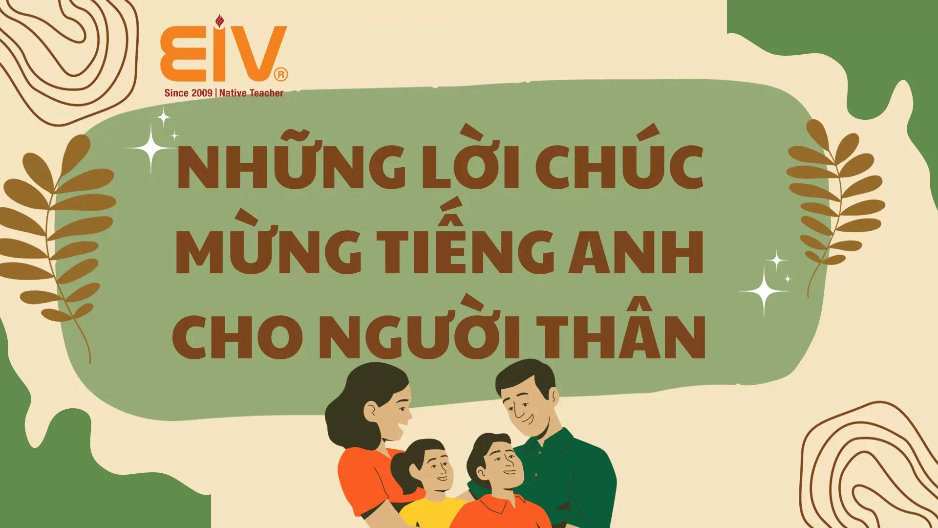 Những lời chúc mừng tiếng Anh cho người thân