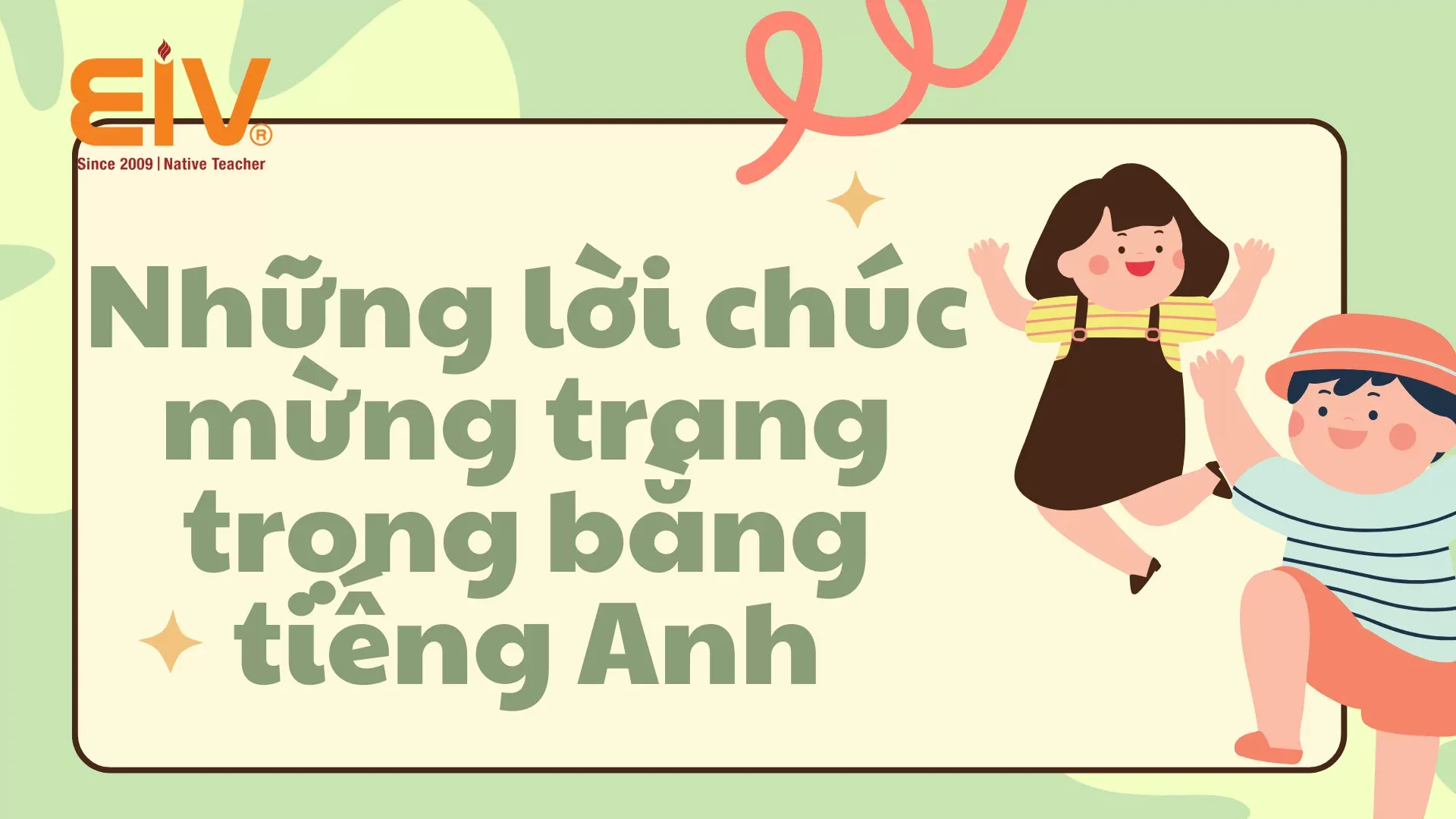 Những lời chúc mừng trang trọng bằng tiếng Anh