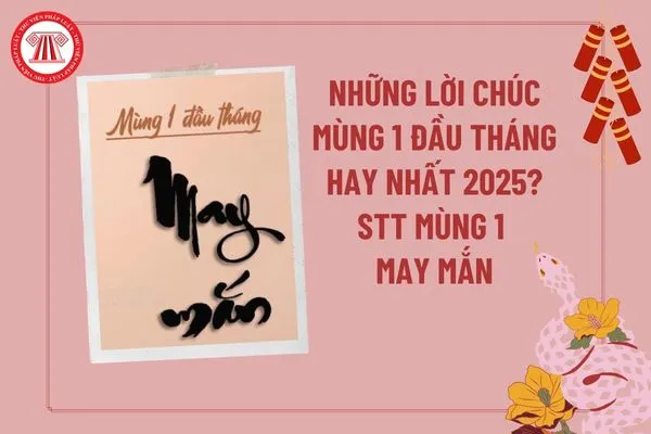 Hình ảnh minh họa cho những lời chúc ngày đầu tháng hay nhất 2025 mang lại may mắn