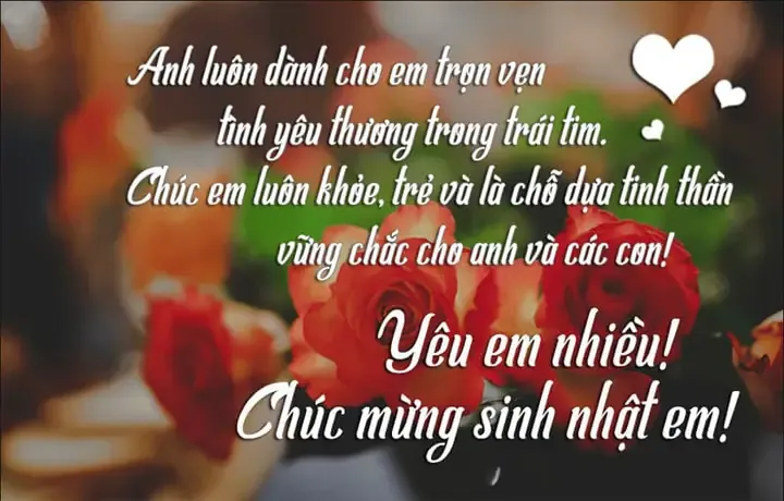 Sự biết ơn trong lời chúc sinh nhật vợ là món quà tinh thần vô giá nhất