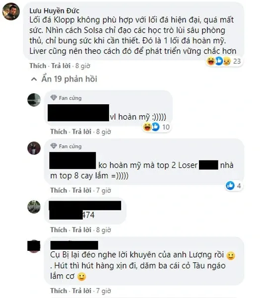 Những câu nói về các câu lạc bộ lớn luôn là tâm điểm của sự trêu chọc hài hước