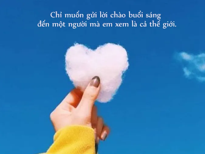 Nụ cười của người yêu chính là ánh nắng đẹp nhất mỗi buổi bình minh