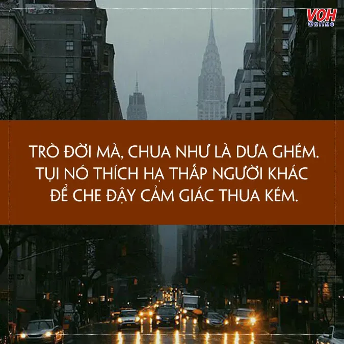 Bản lĩnh sống vững vàng trước những lời đàm tiếu và thị phi của xã hội