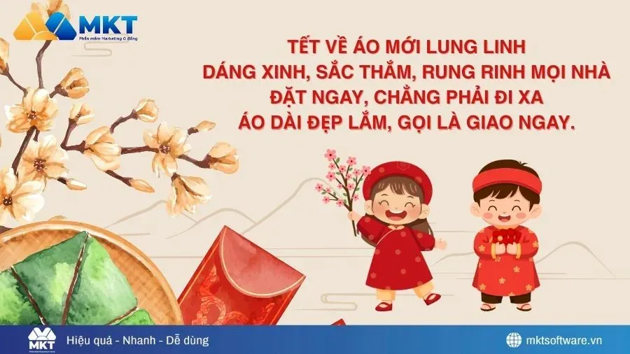 Thơ thả thính bán hàng hay ngày Tết mang lại không khí vui vẻ