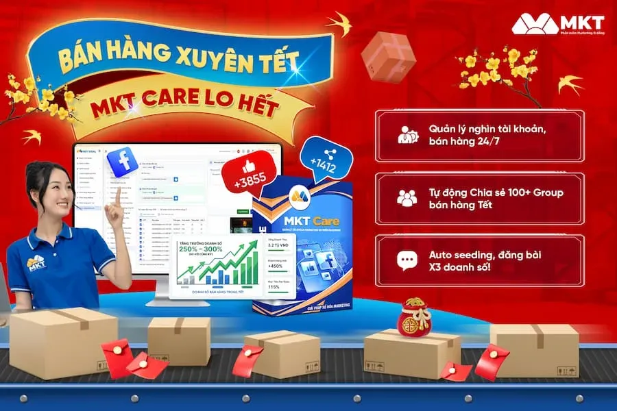 Tăng hiệu quả bán hàng ngày Tết với các công cụ hỗ trợ hiện đại