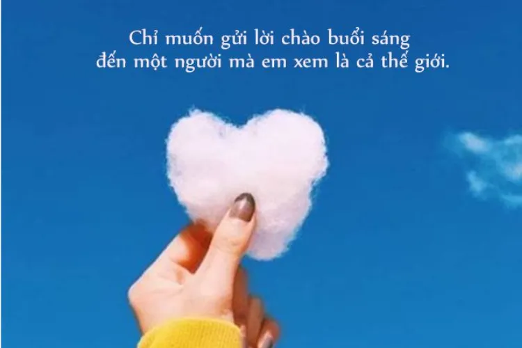 Đoạn thơ thả thính buổi sáng