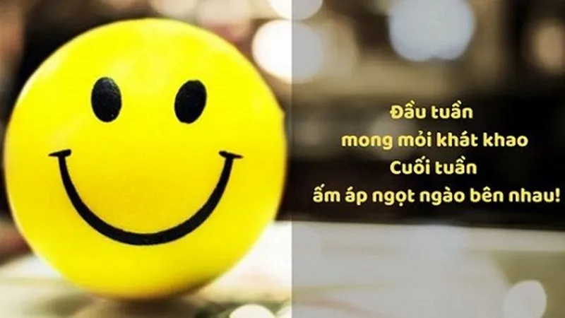 Hình ảnh stt cuối tuần hài hước và tràn đầy năng lượng tích cực