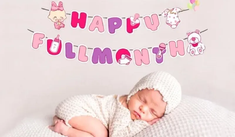 Thể hiện sự yêu thương qua những câu chúc nhân dịp đầy tháng con gái