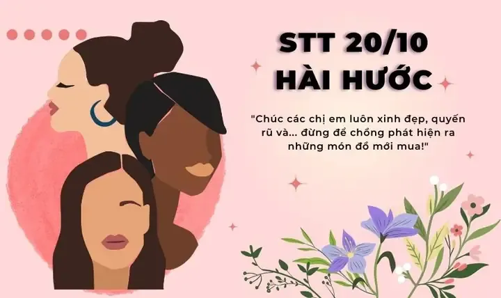 Gợi ý các câu stt đòi quà 20 10 hài hước cho phái đẹp