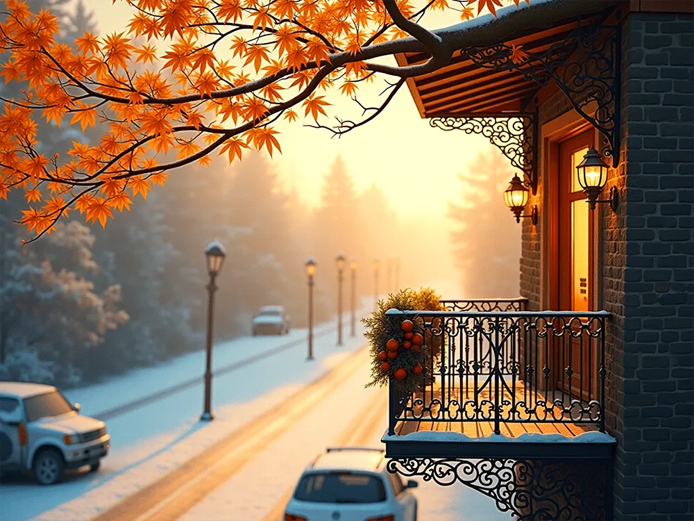 Hình ảnh minh họa cho những dòng trạng thái về gió mùa về mang nhiều tâm trạng