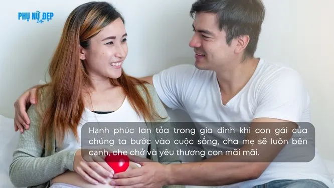 Bé gái xinh xắn là niềm tự hào và hạnh phúc của cả gia đình