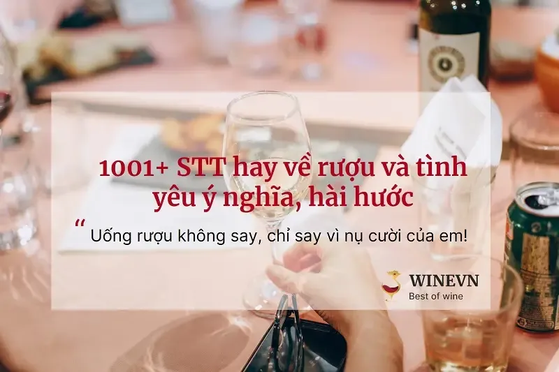 Tuyển tập những STT hay về rượu