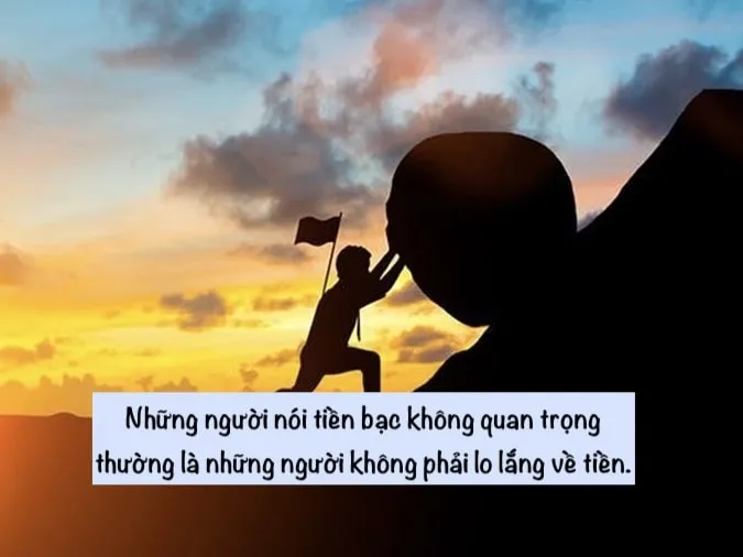 Hình ảnh chiếc ví trống rỗng phản ánh áp lực tài chính trong cuộc sống